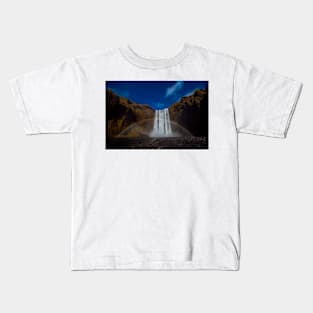 Skógafoss Kids T-Shirt